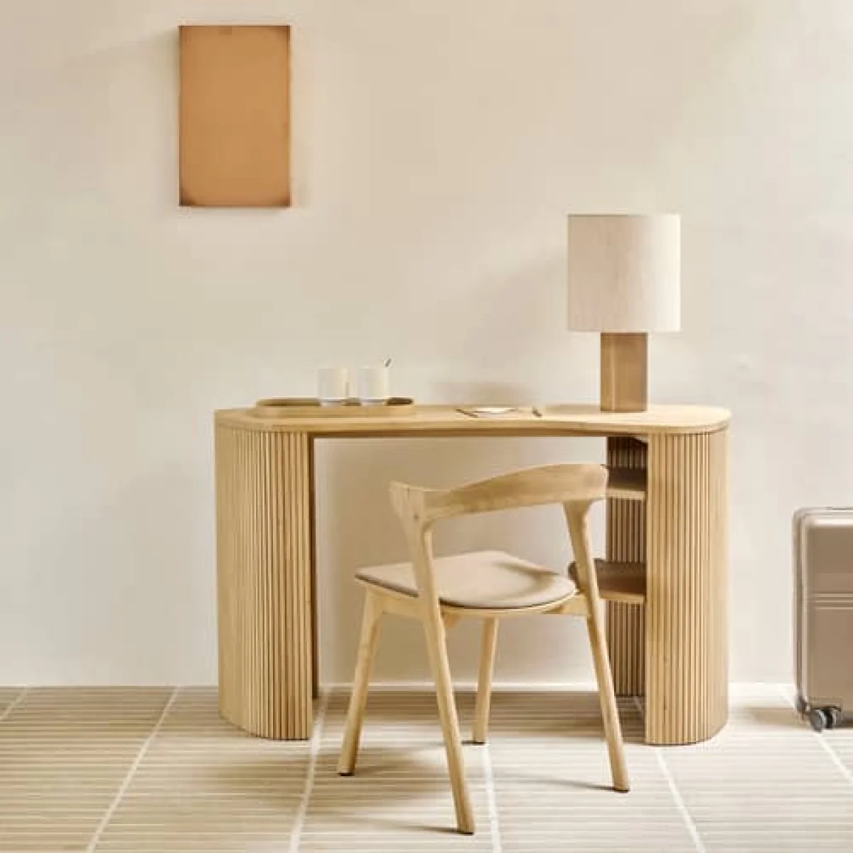Roller Max Desk natural wood / W 137 x D 52 cm - Ethnicraft – image 4