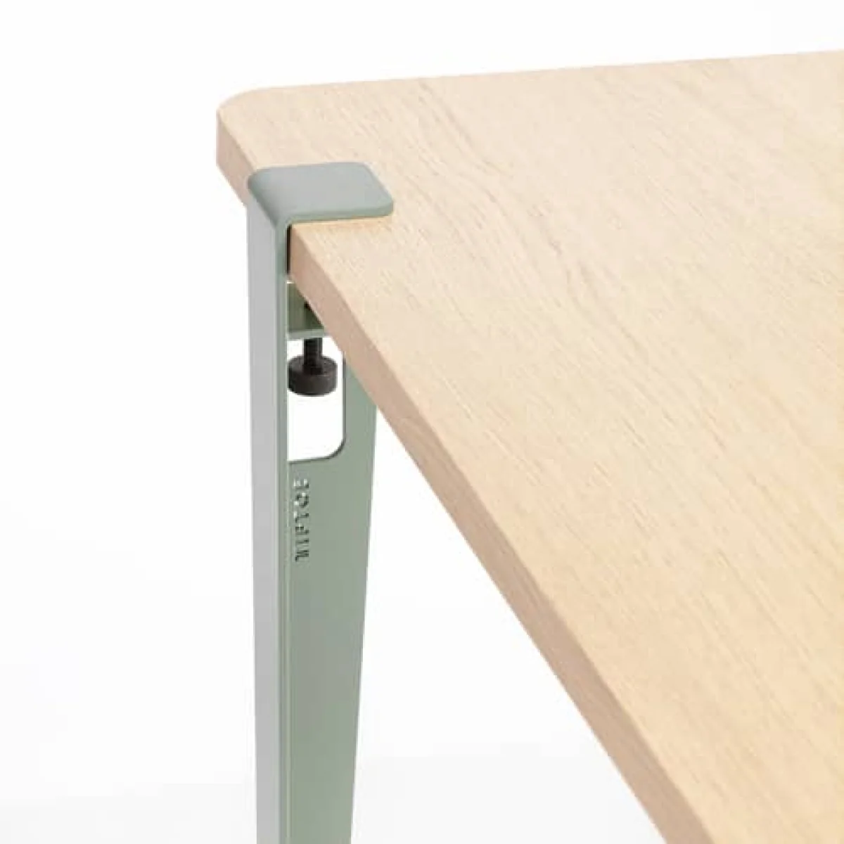 Base, legs - with clamp fixing / H 75 cm - To create tables & desks by TIPTOE Grey – image 2