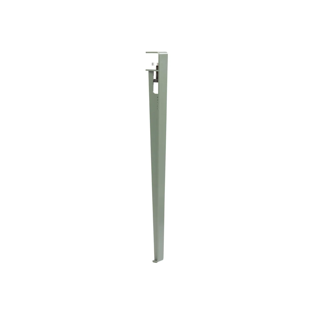 Base, legs - with clamp fixing / H 75 cm - To create tables & desks by TIPTOE Grey – image 1