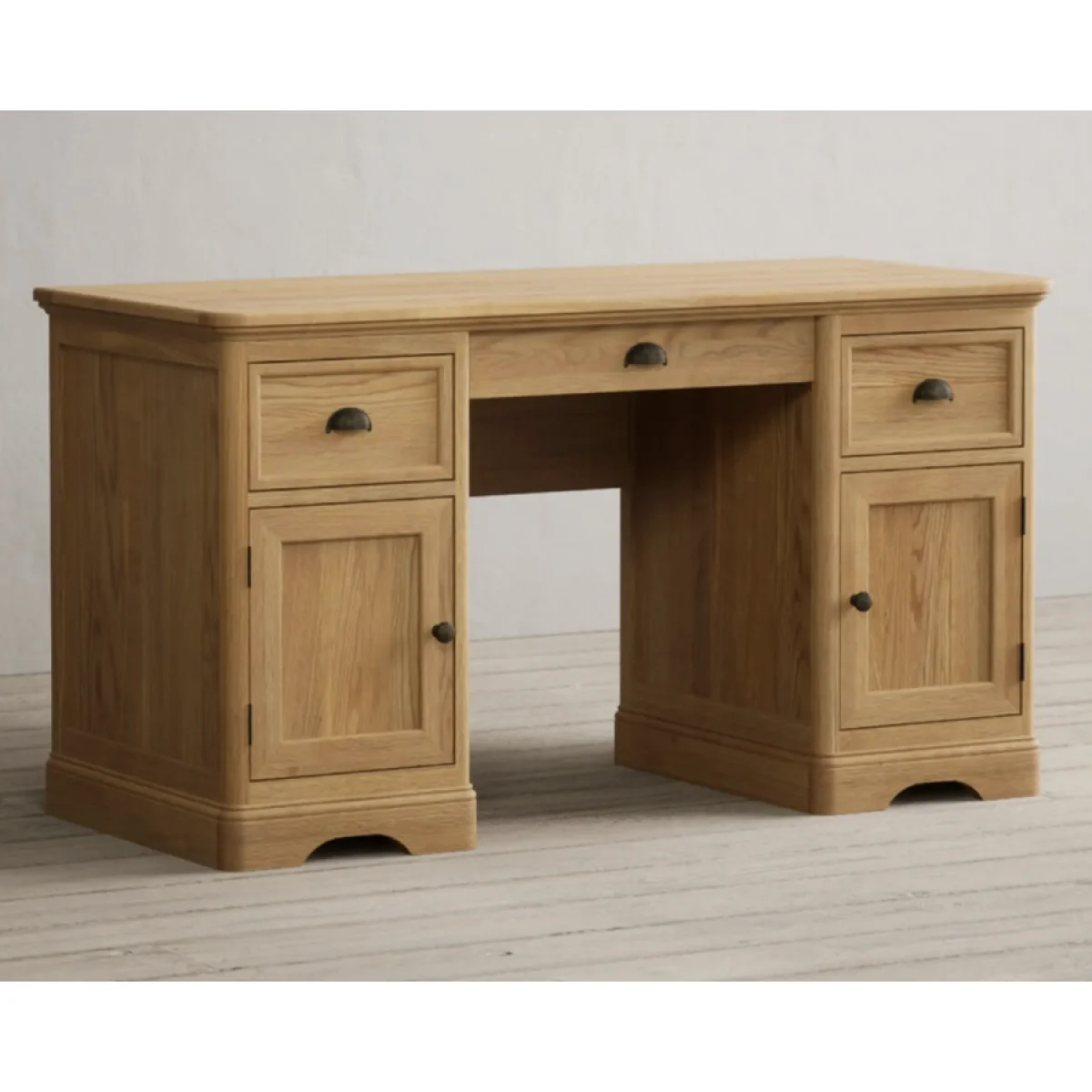 Bridstow Solid Oak Computer Desk – image 3