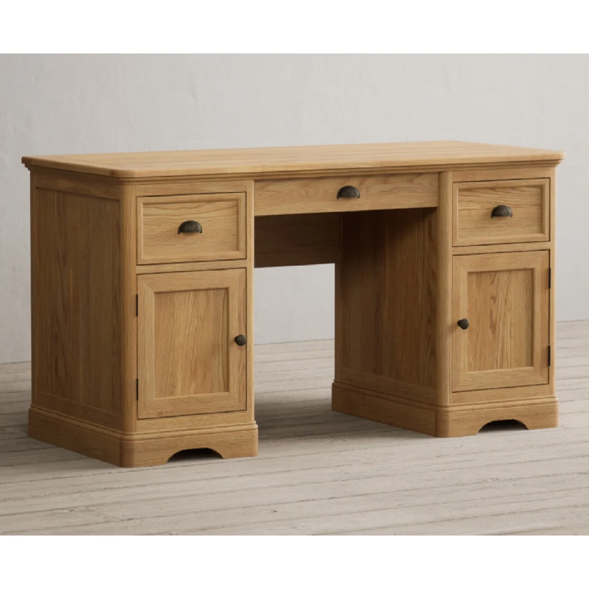 Bridstow Solid Oak Computer Desk – image 6