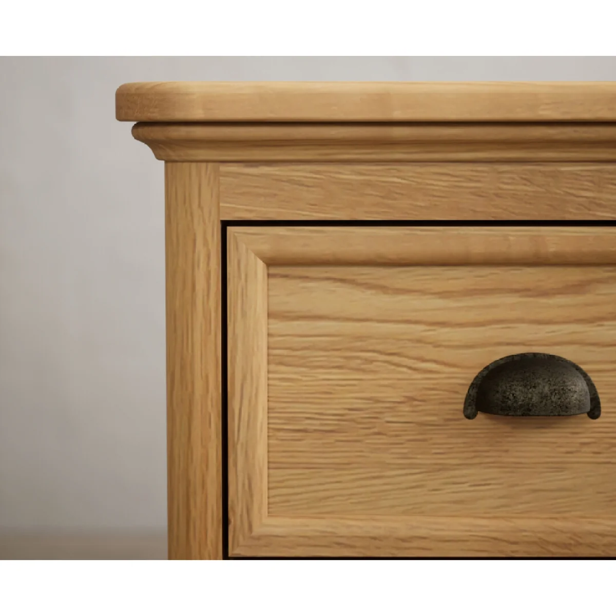 Bridstow Solid Oak Computer Desk – image 9