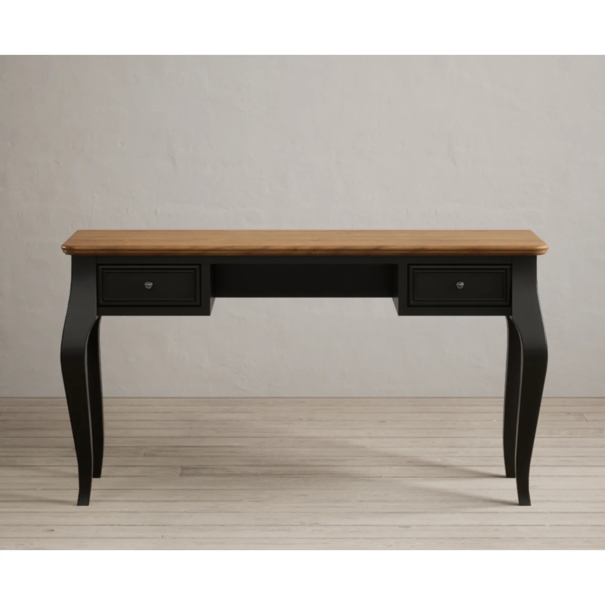 Chateau Noir Oak and Black Painted Computer Desk – image 5