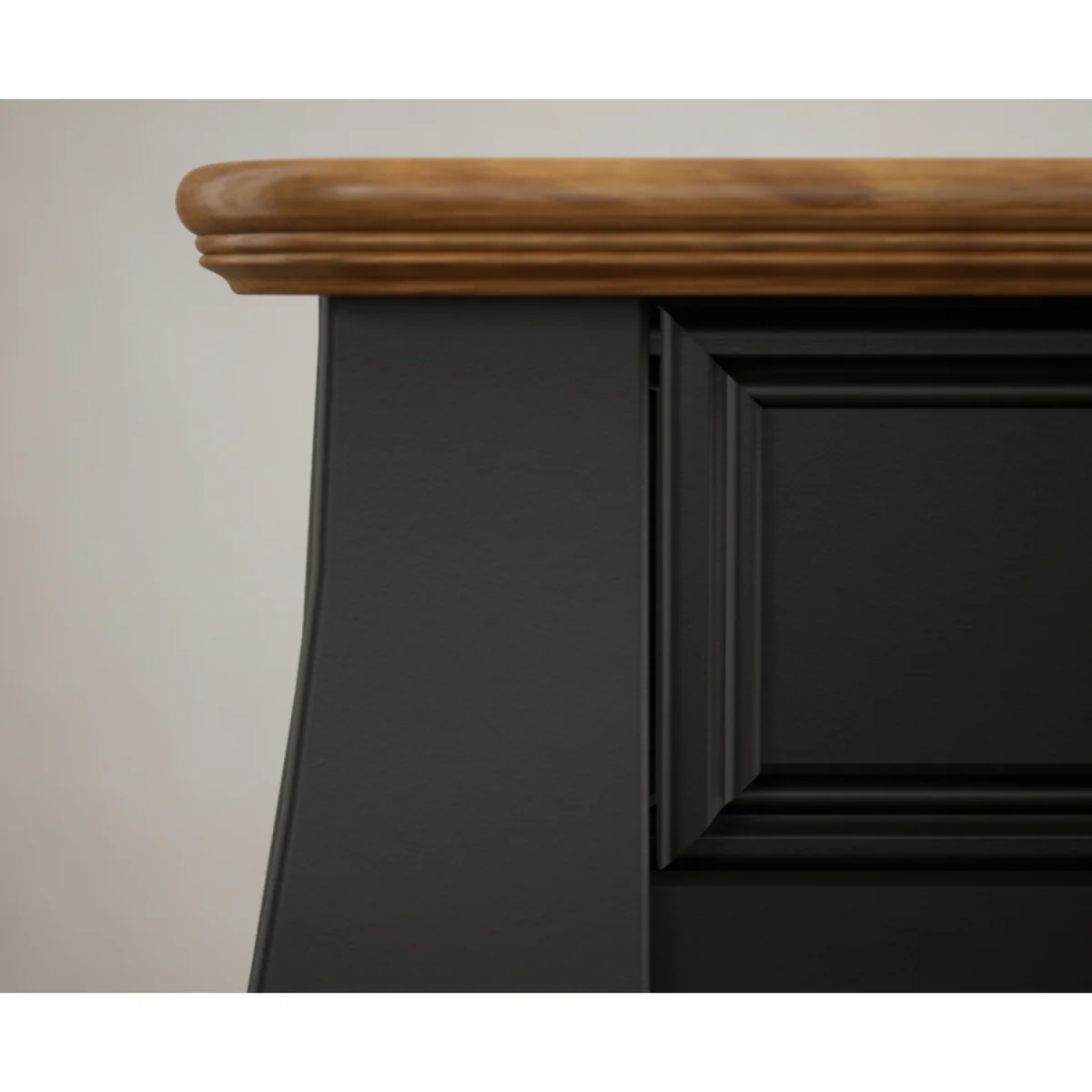 Chateau Noir Oak and Black Painted Computer Desk – image 8