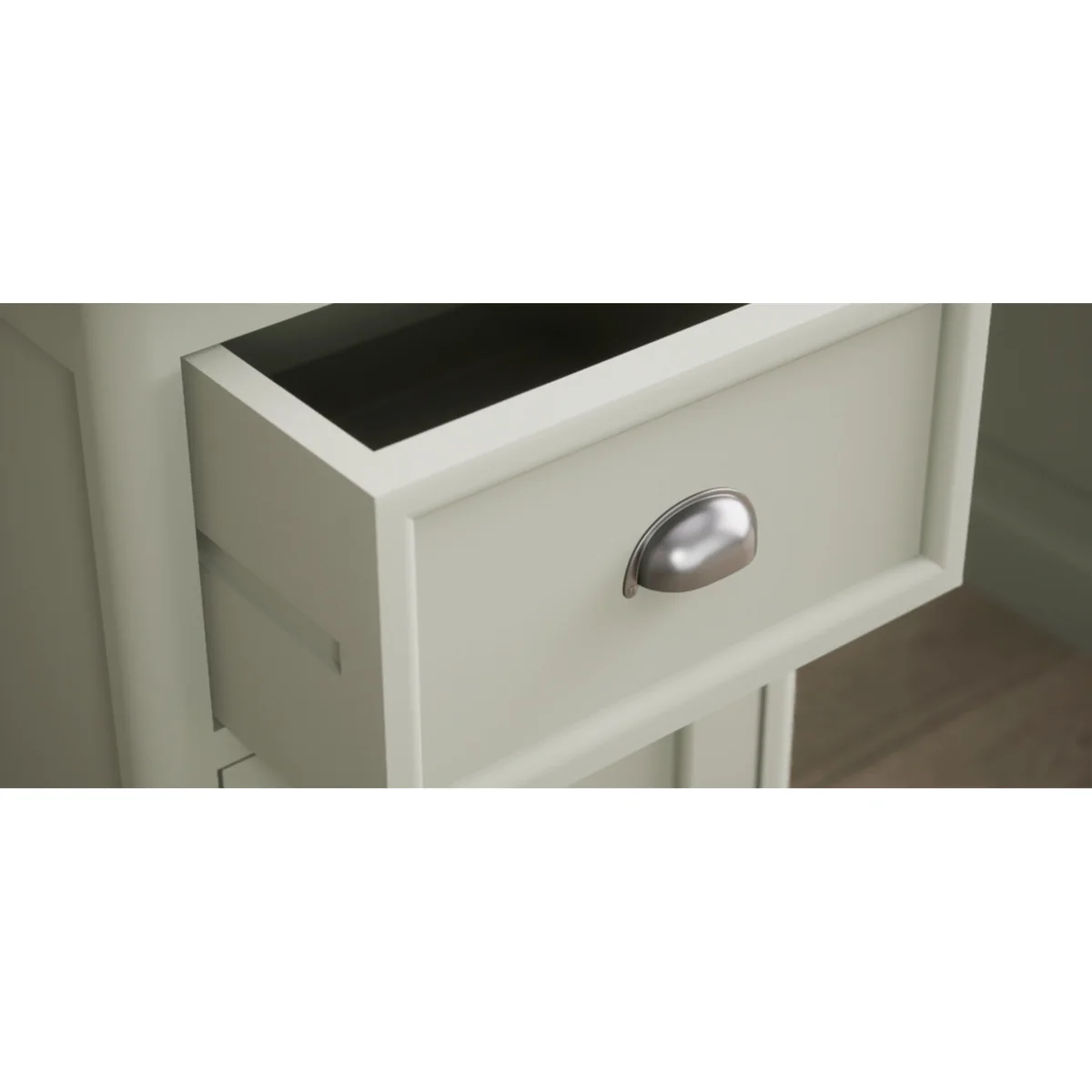 Bridstow Soft Green Painted Computer Desk – image 11