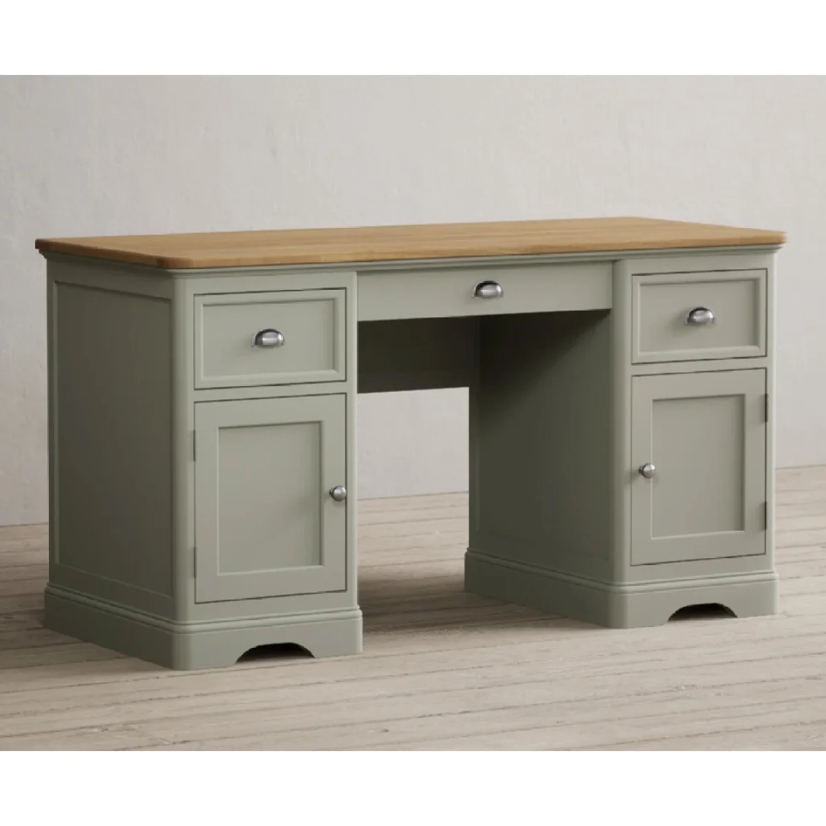 Bridstow Soft Green Painted Computer Desk – image 3