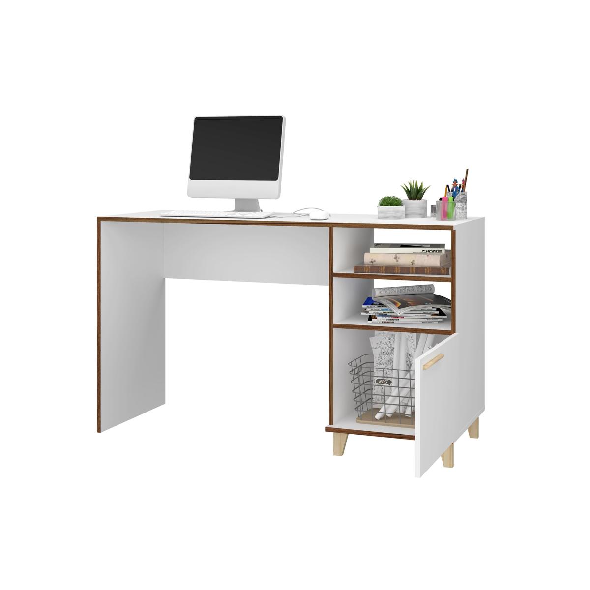 Oslo Computer Desk with Shelves – image 2