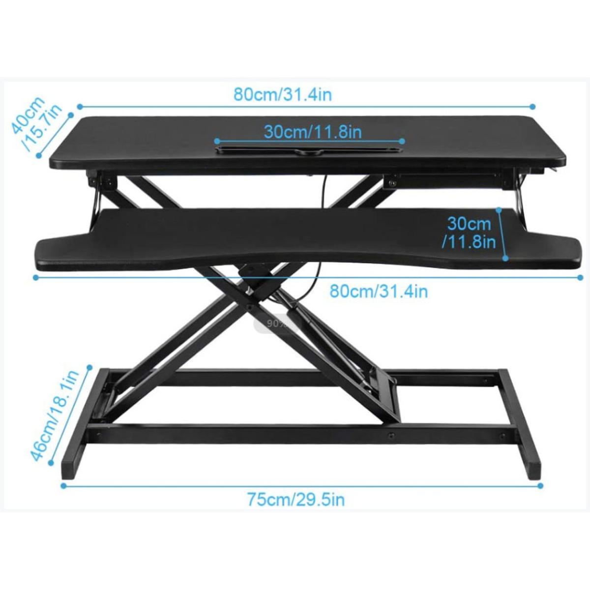 Double Layer Adjustable Standing Desk – image 2