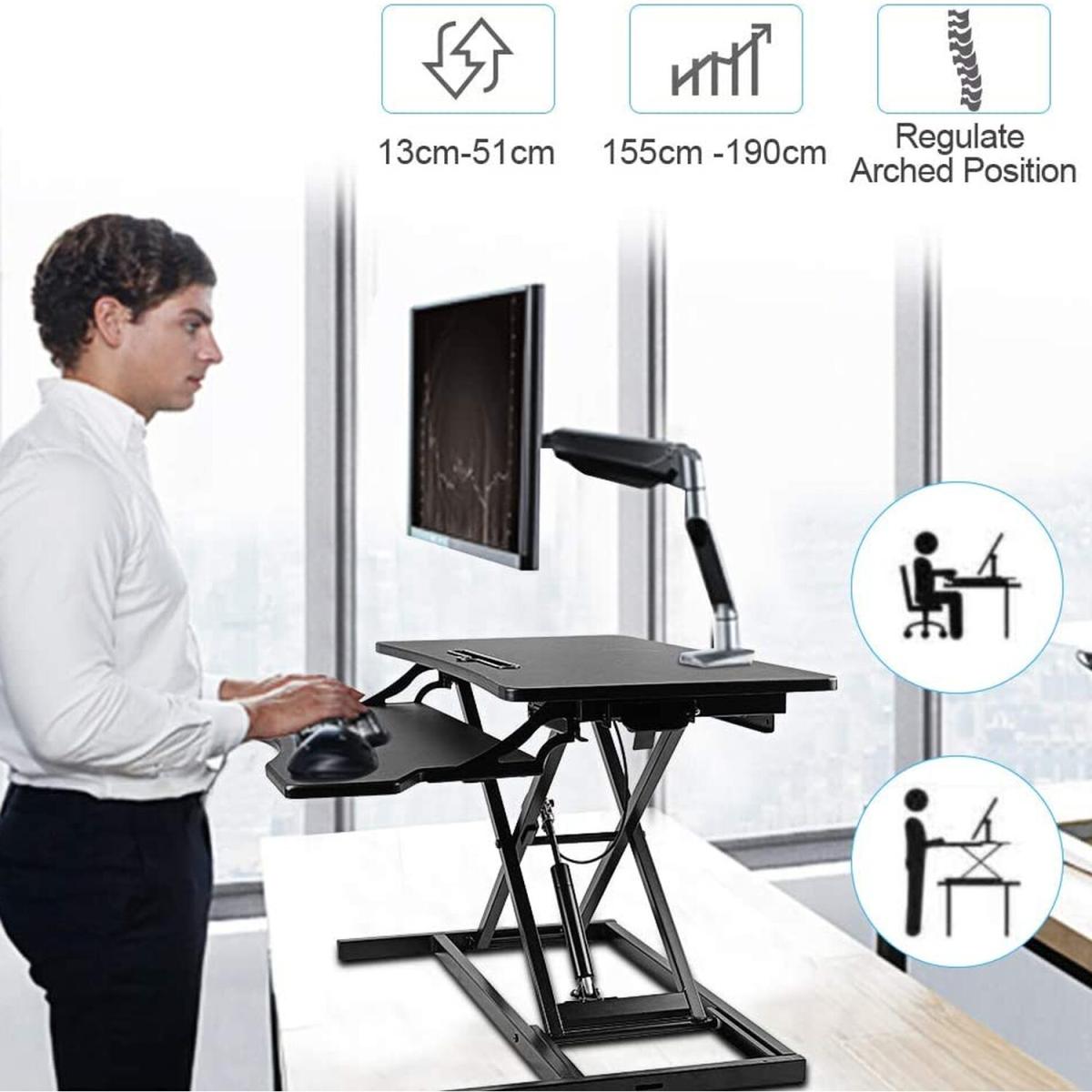 Double Layer Adjustable Standing Desk – image 6