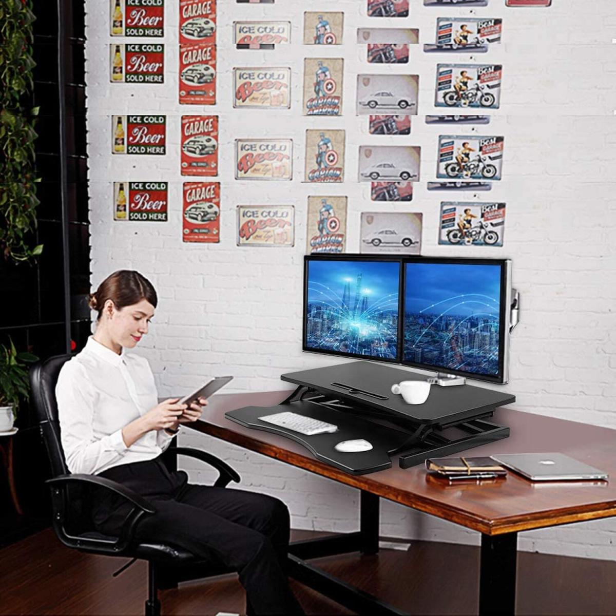 Double Layer Adjustable Standing Desk – image 7