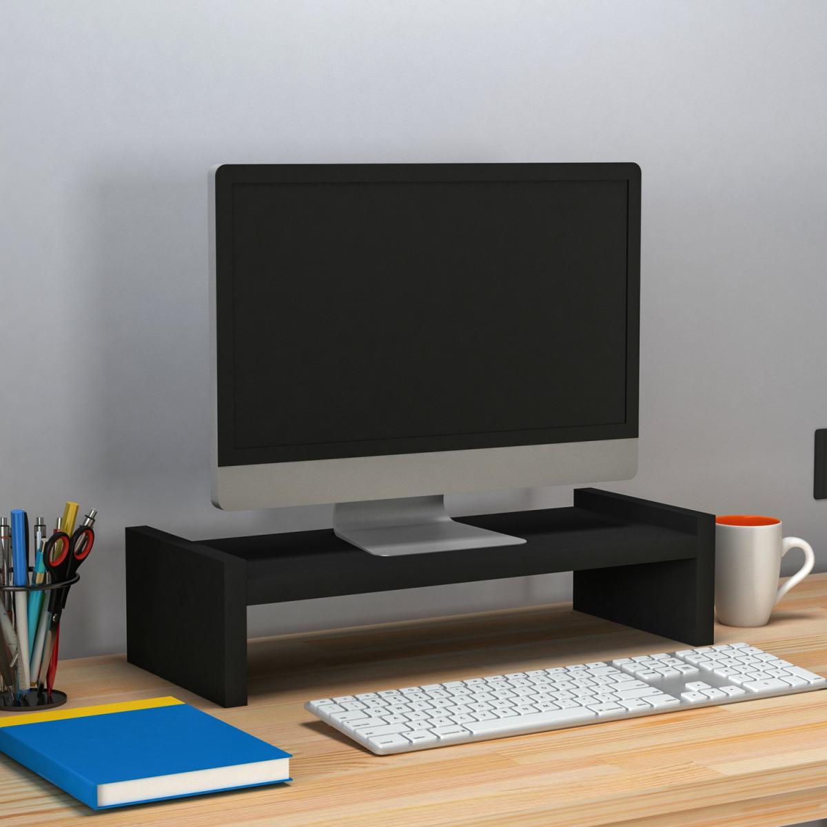 Agatha Monitor Riser PC Stand - Black – image 3