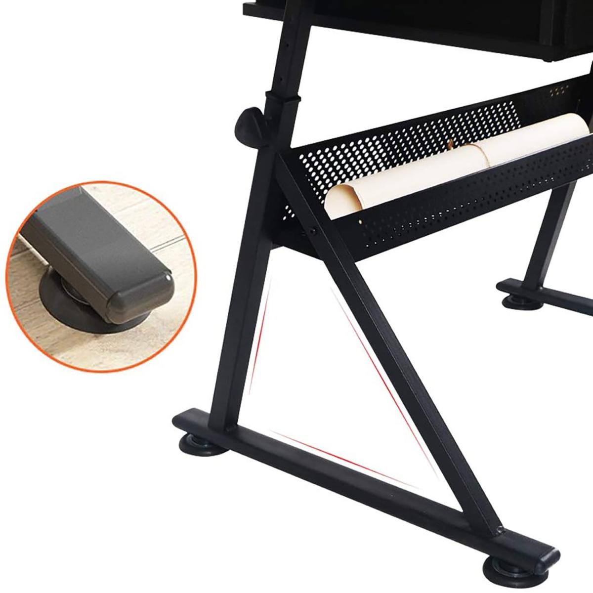 Dripex Adjustable Drawing Desk with Tiltable Tabletop – image 5