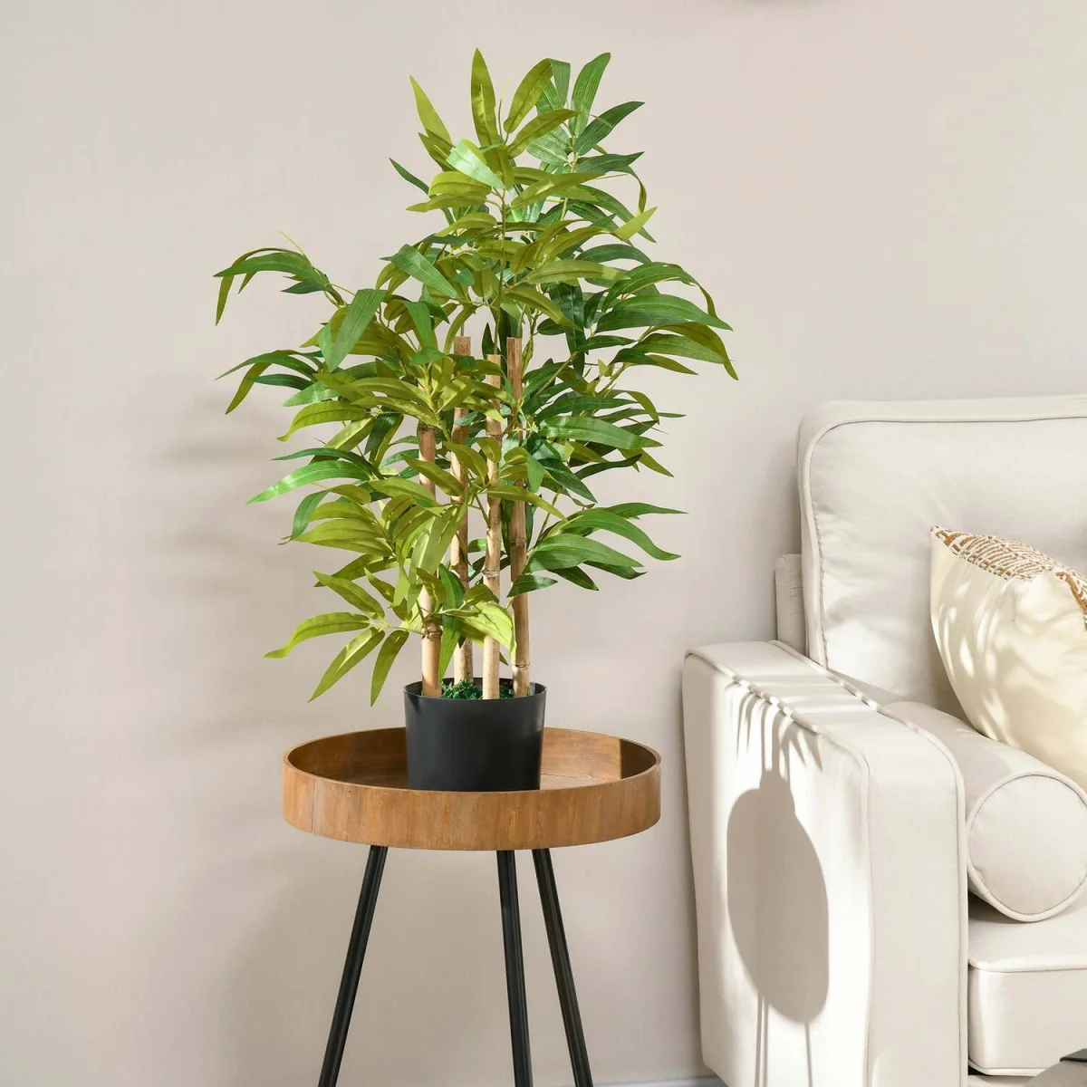 Diso Set of 2 Artificial Bamboo Desk Plants in Pots, 60cm – image 7