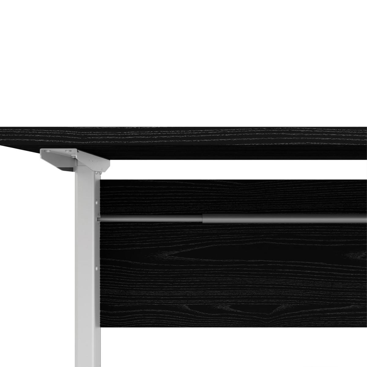 Prima 150cm Desk with Adjustable Legs - Black – image 5