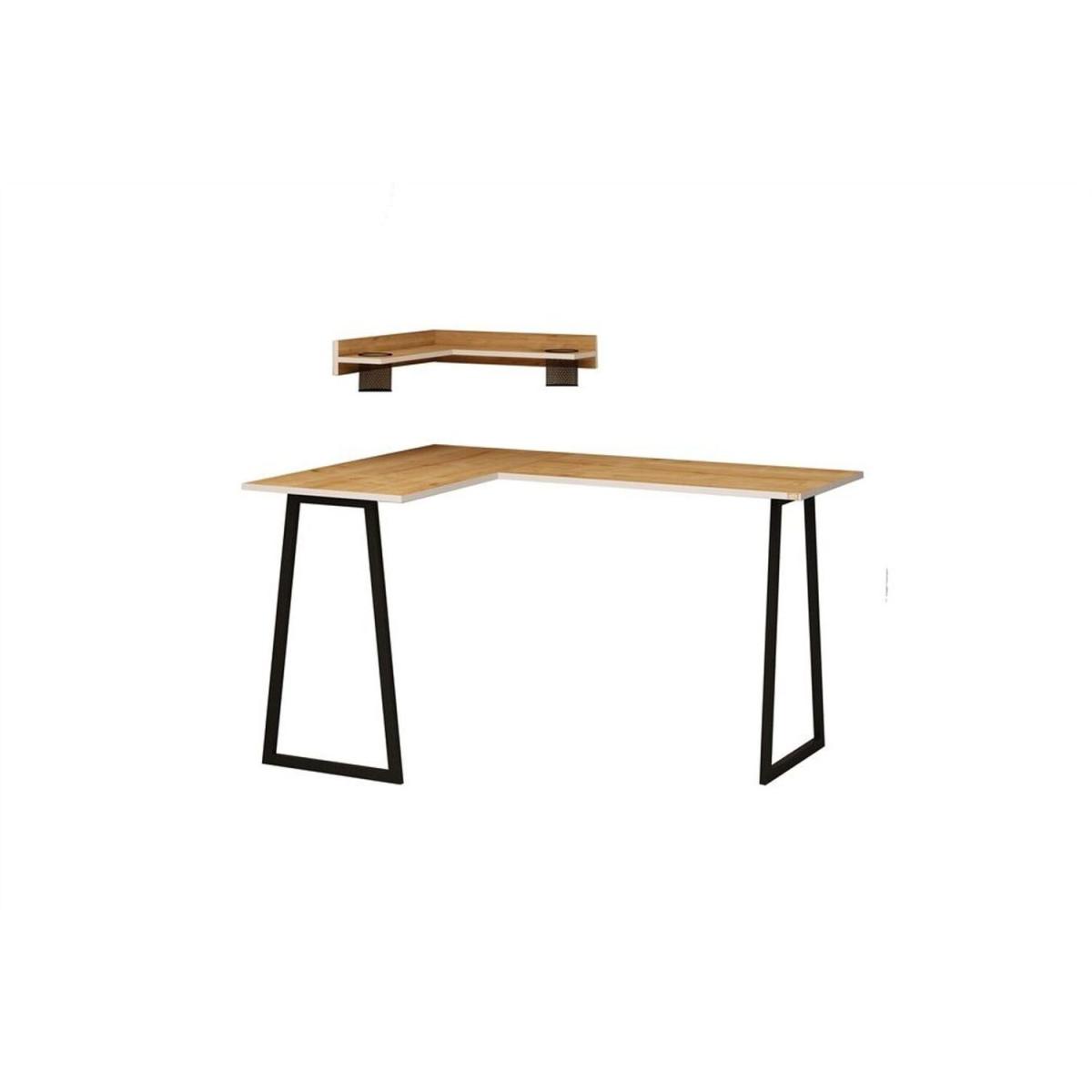 Tarly Computer Desk - Oak – image 3