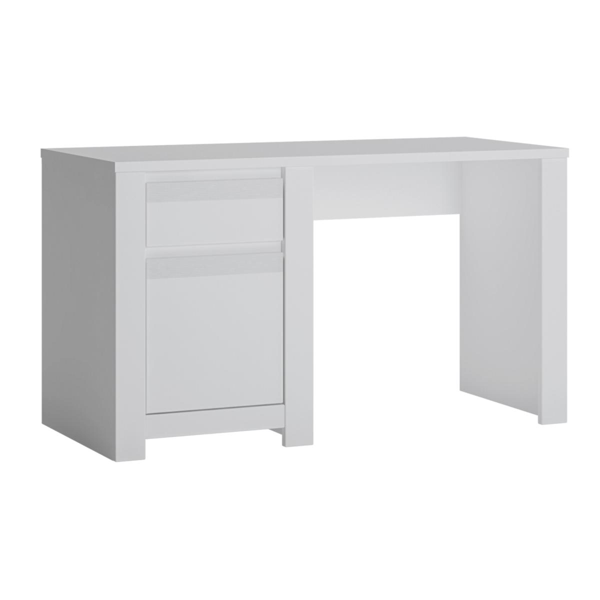 Novi Study Desk - Alpine White