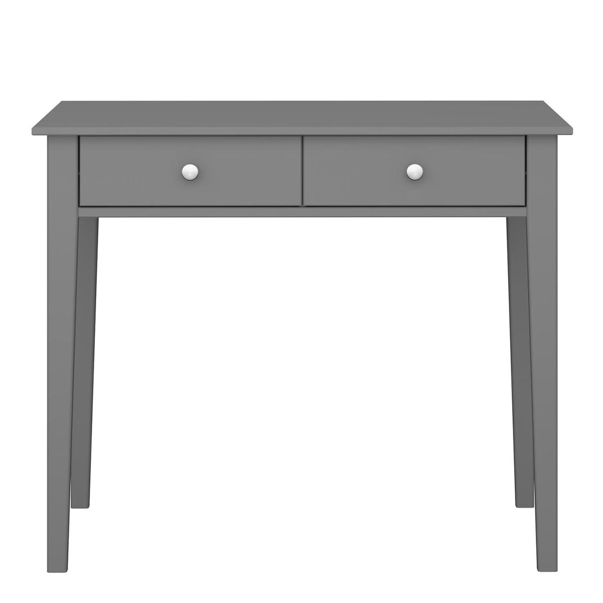 Tromso 2-Drawer Desk - Grey – image 2