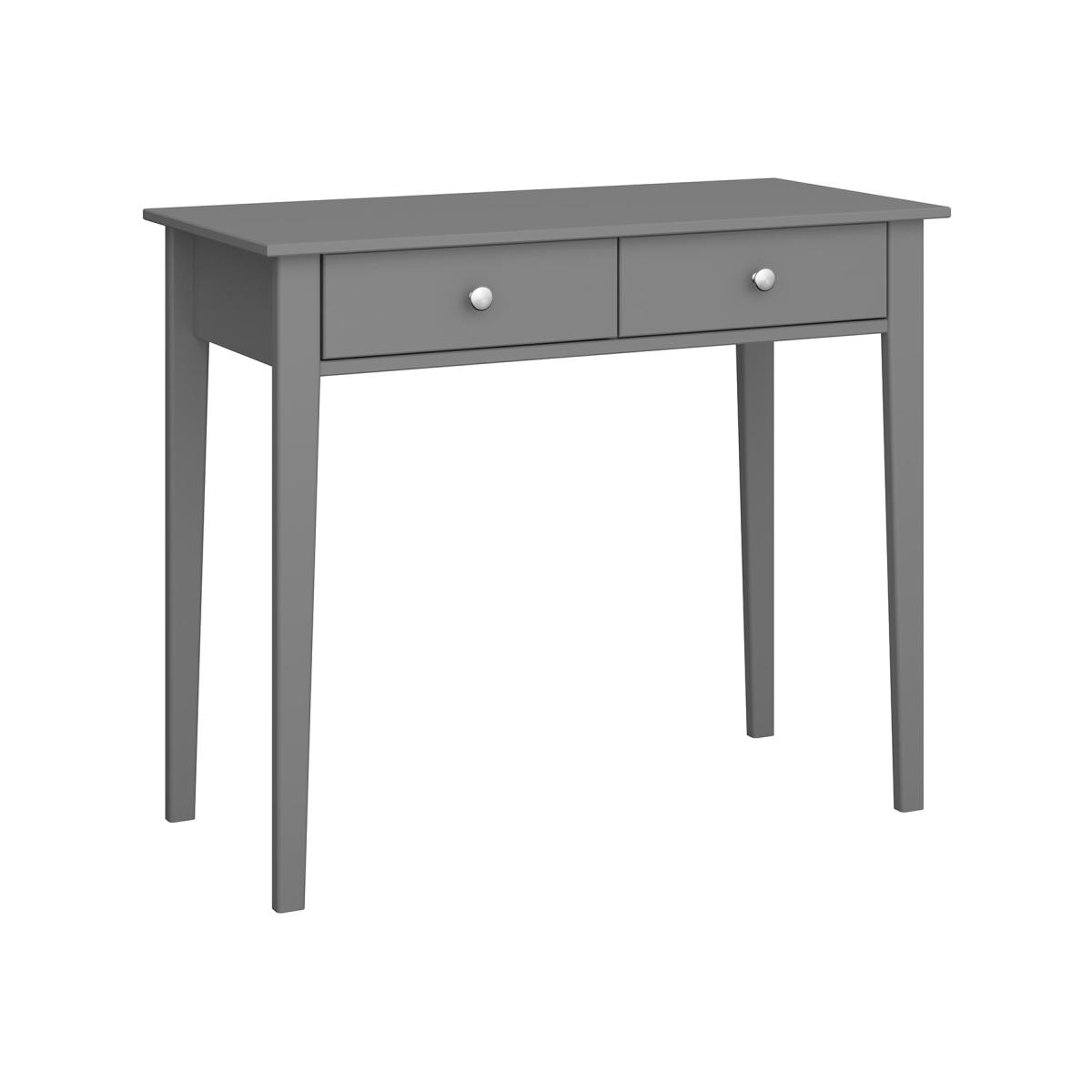 Tromso 2-Drawer Desk - Grey – image 1