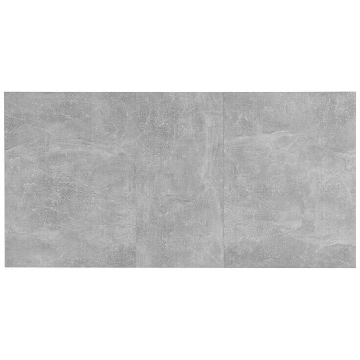 Extendable Dining Kitchen Table Desk Seater - White & Concrete Grey – image 5