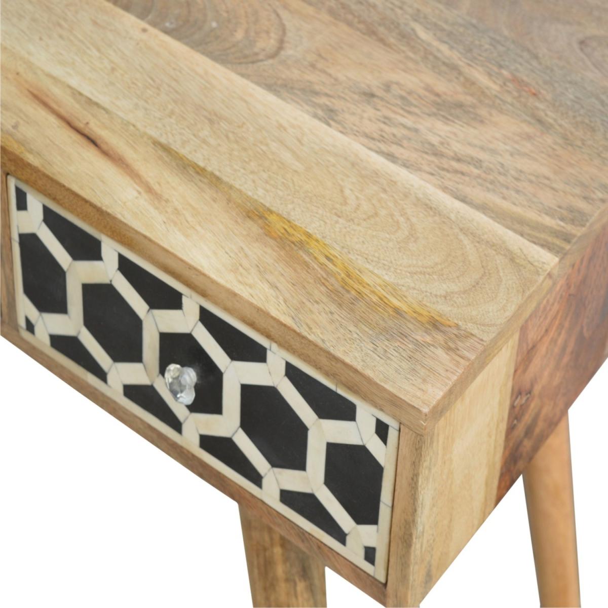 Bone Inlay Writing Desk - Orange – image 6