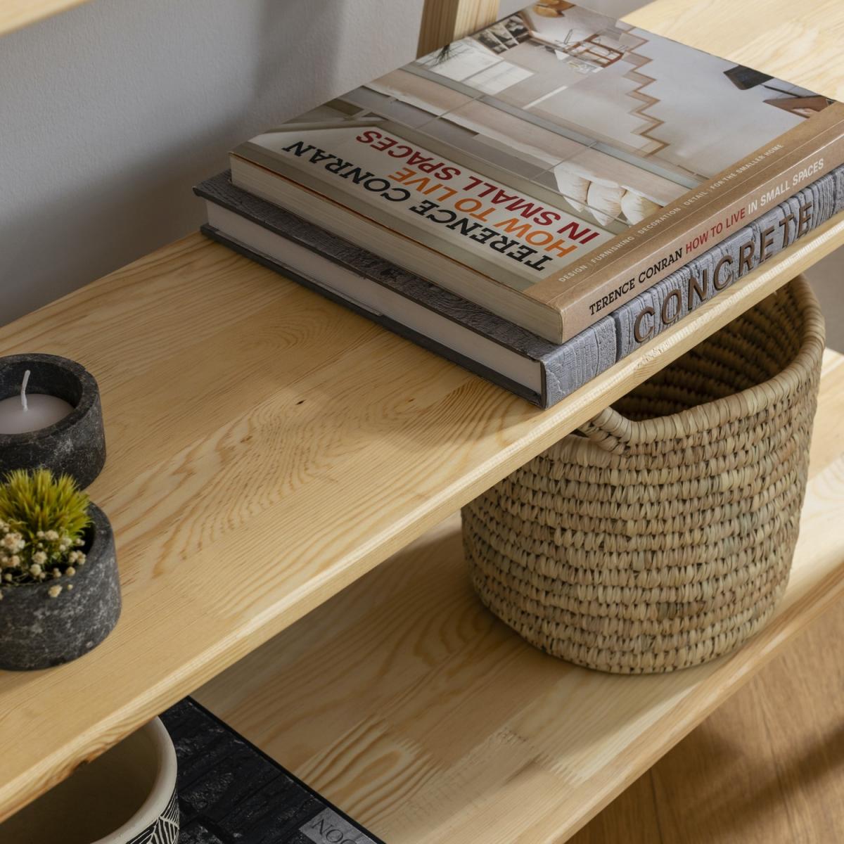 Perla Oak Computer Desk - Oak – image 6