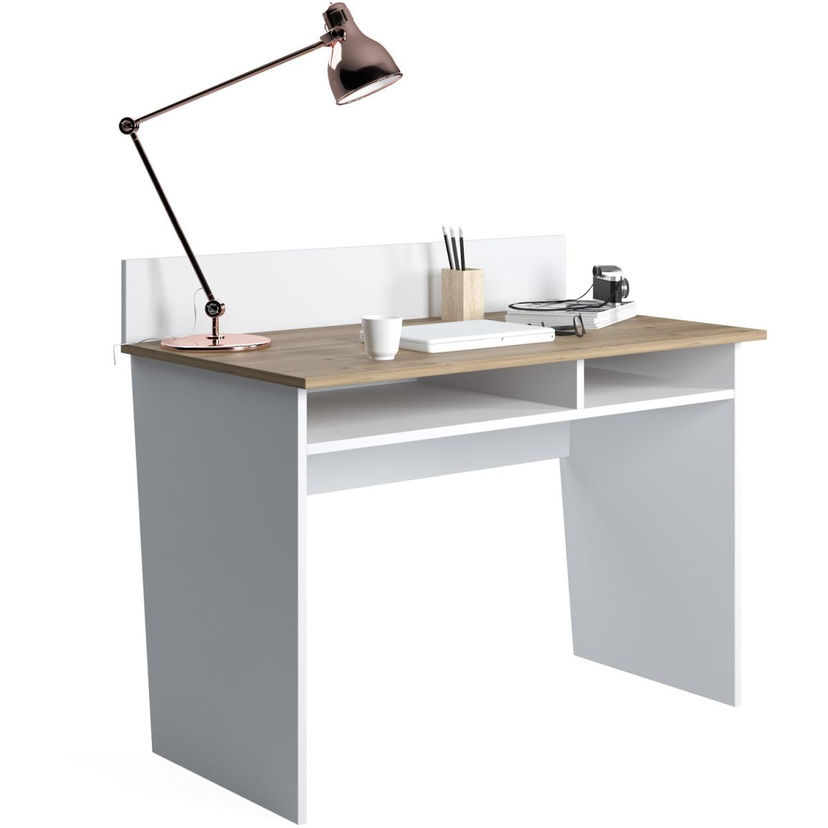 Nefi 119cm W Study Desk by Ruumstore - Varna Oak – image 3