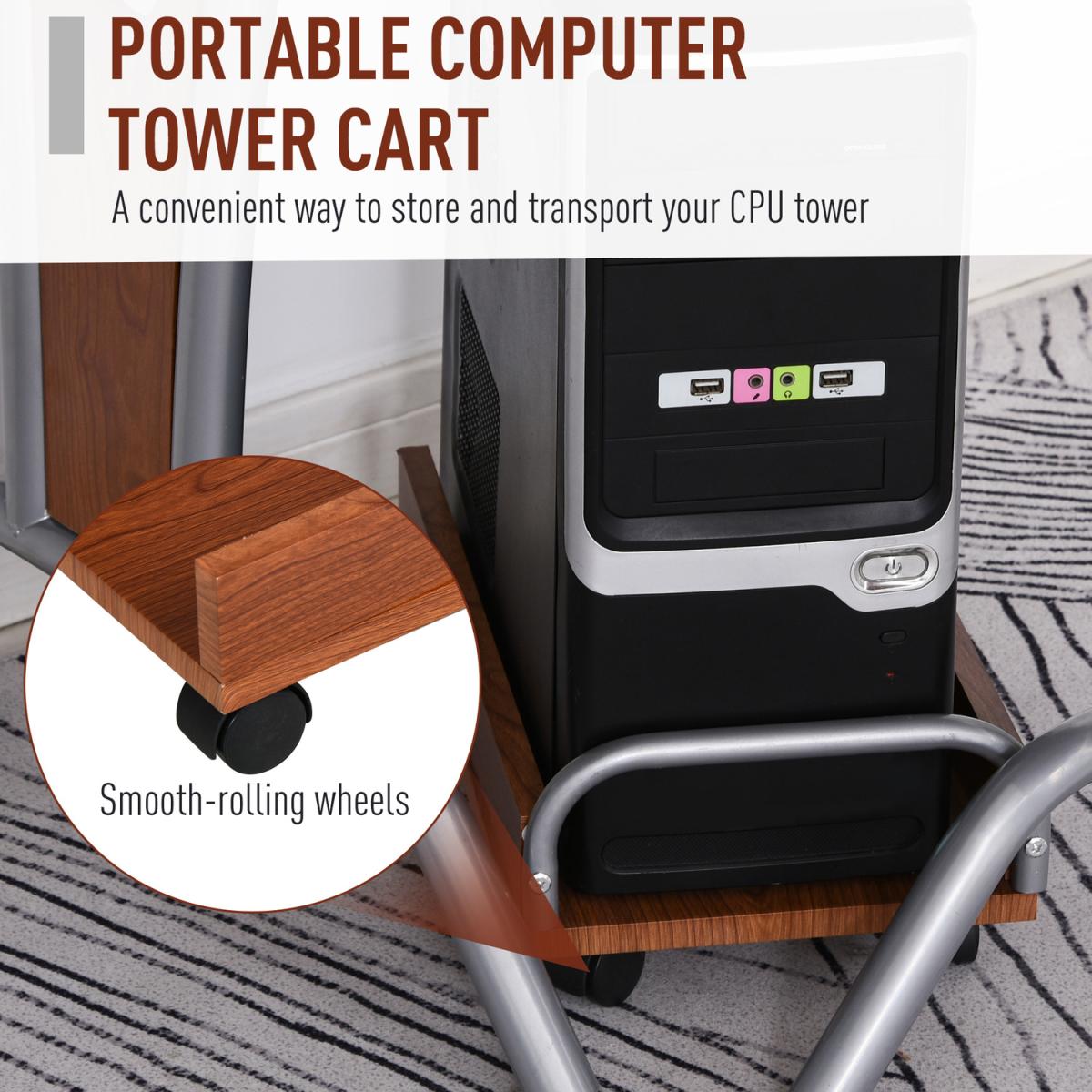 Space-Saving Corner Work Desk Gaming - Black – image 21