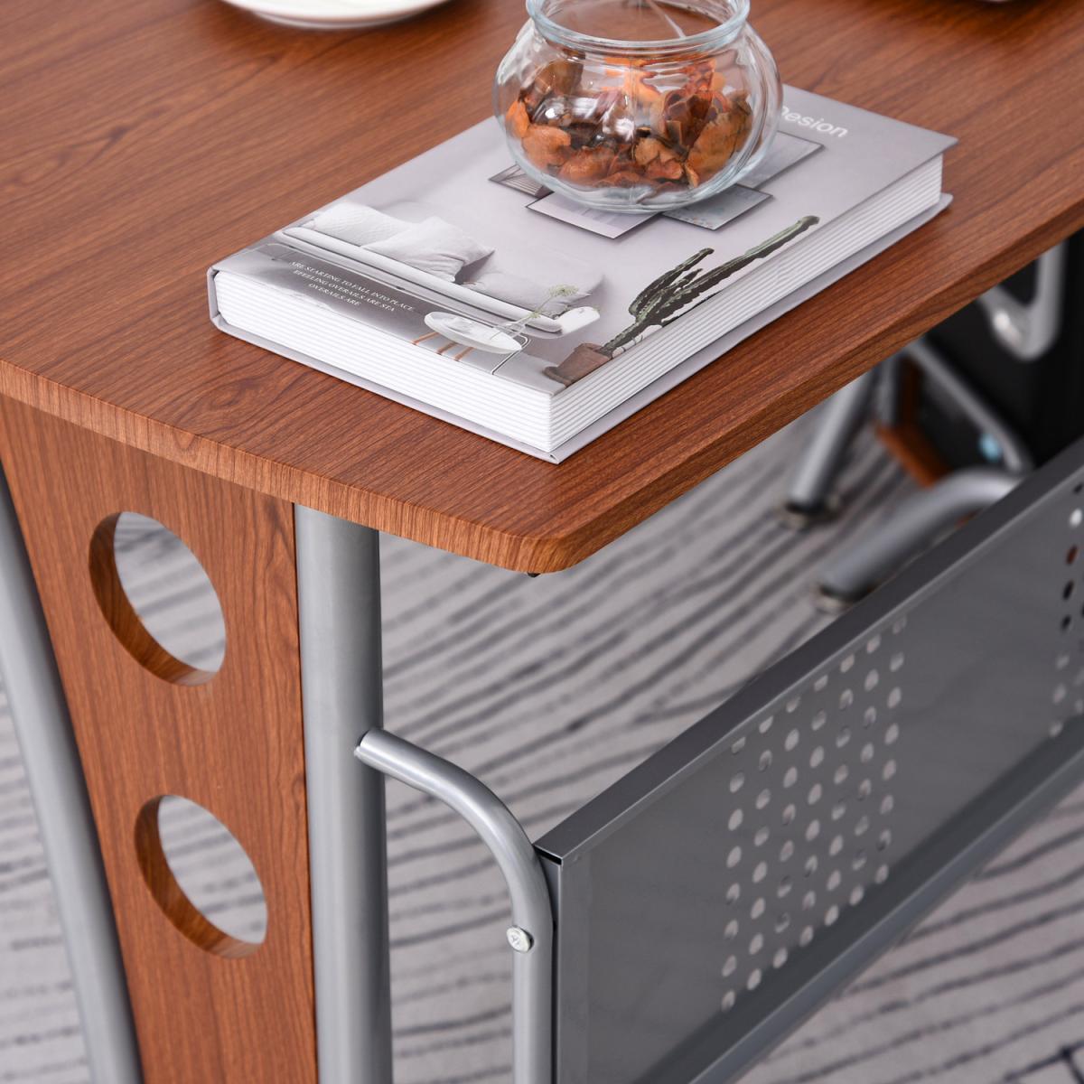 Space-Saving Corner Work Desk Gaming - Black – image 29