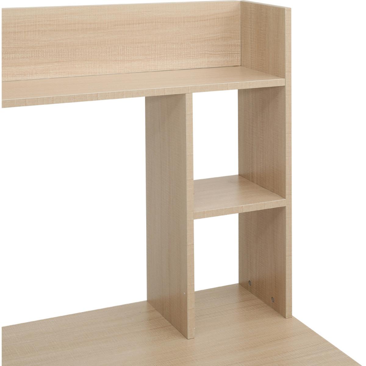 Modern Computer Desk - Light Brown – image 5
