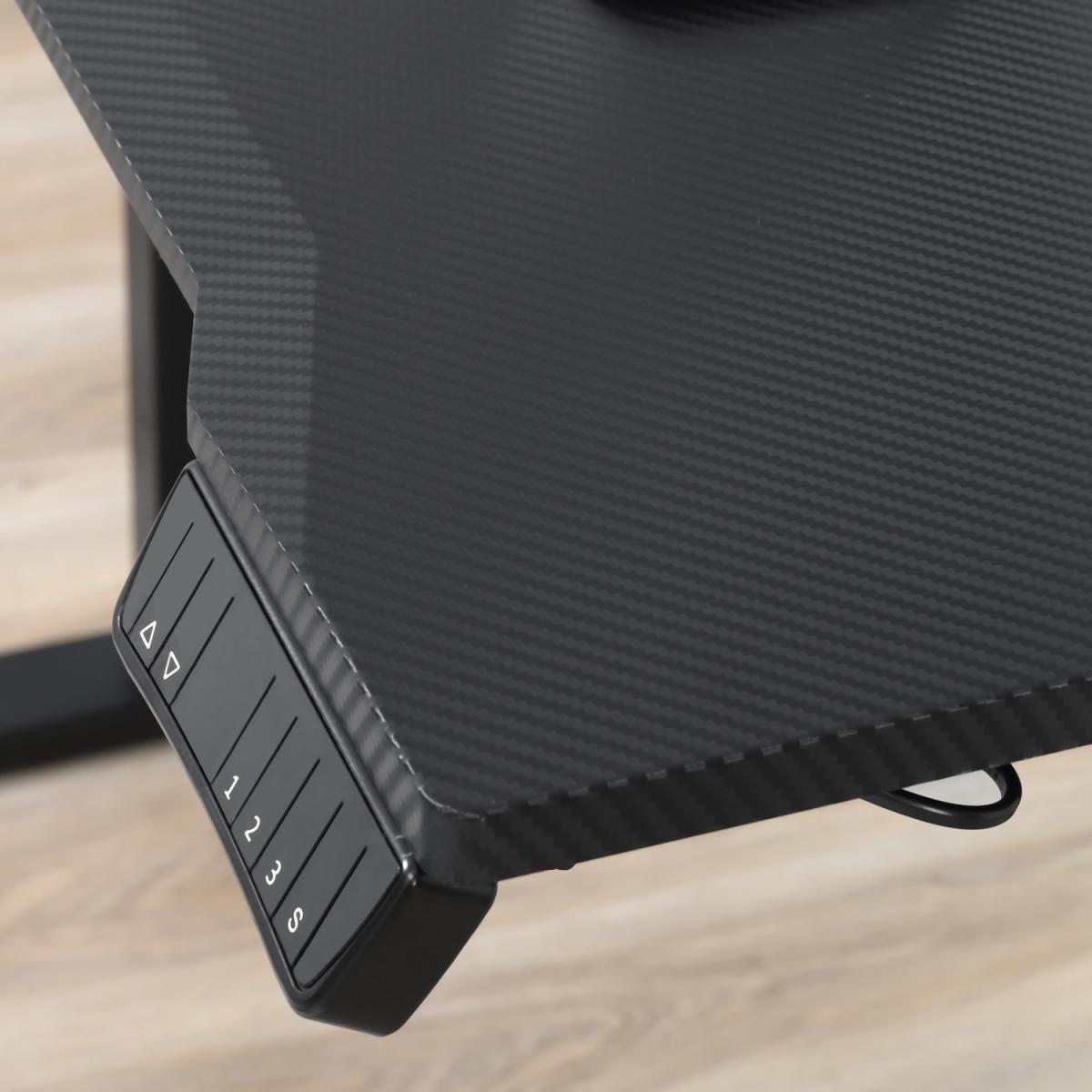 Electric Height Adjustable Stand Up Desk - Black – image 6