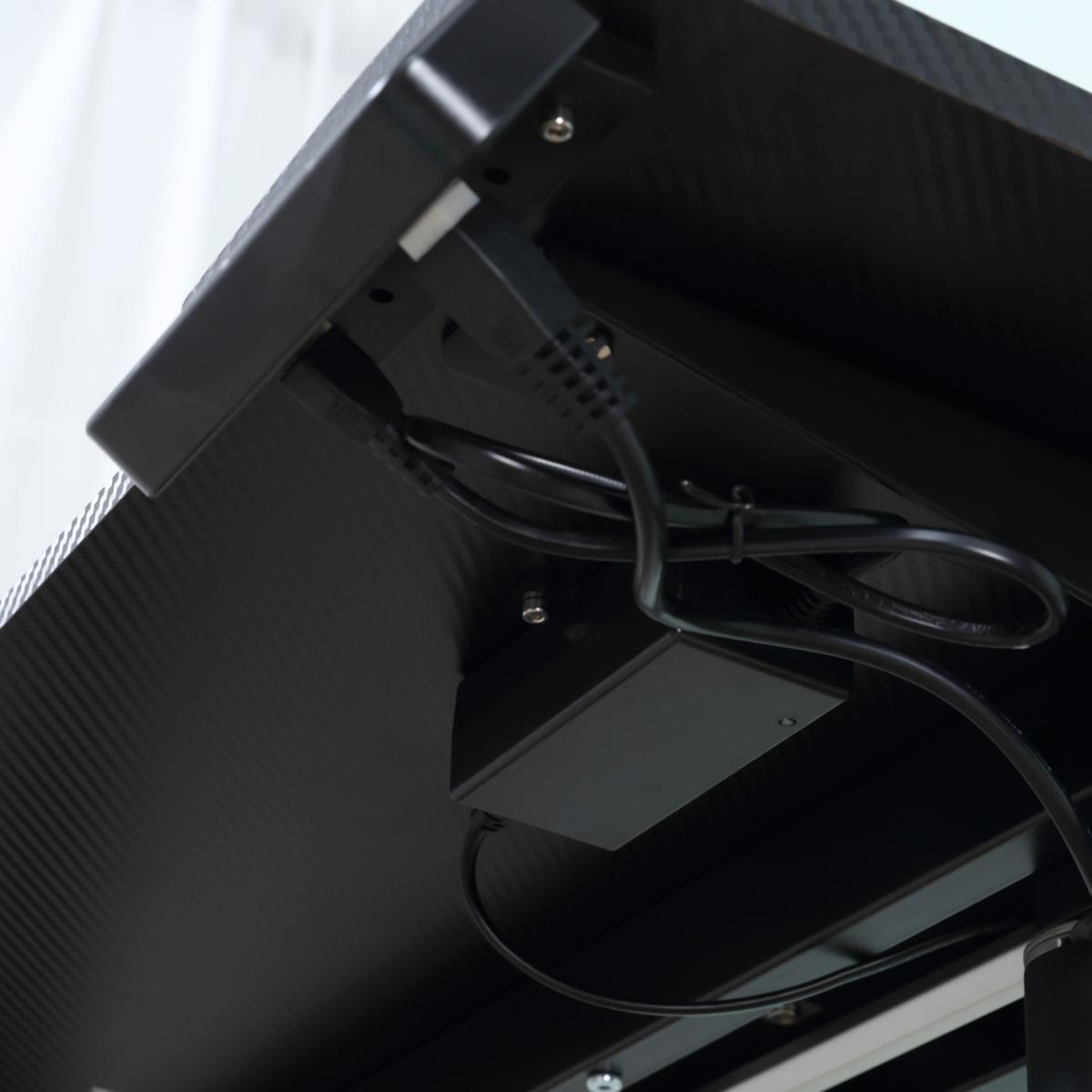 Electric Height Adjustable Stand Up Desk - Black – image 7