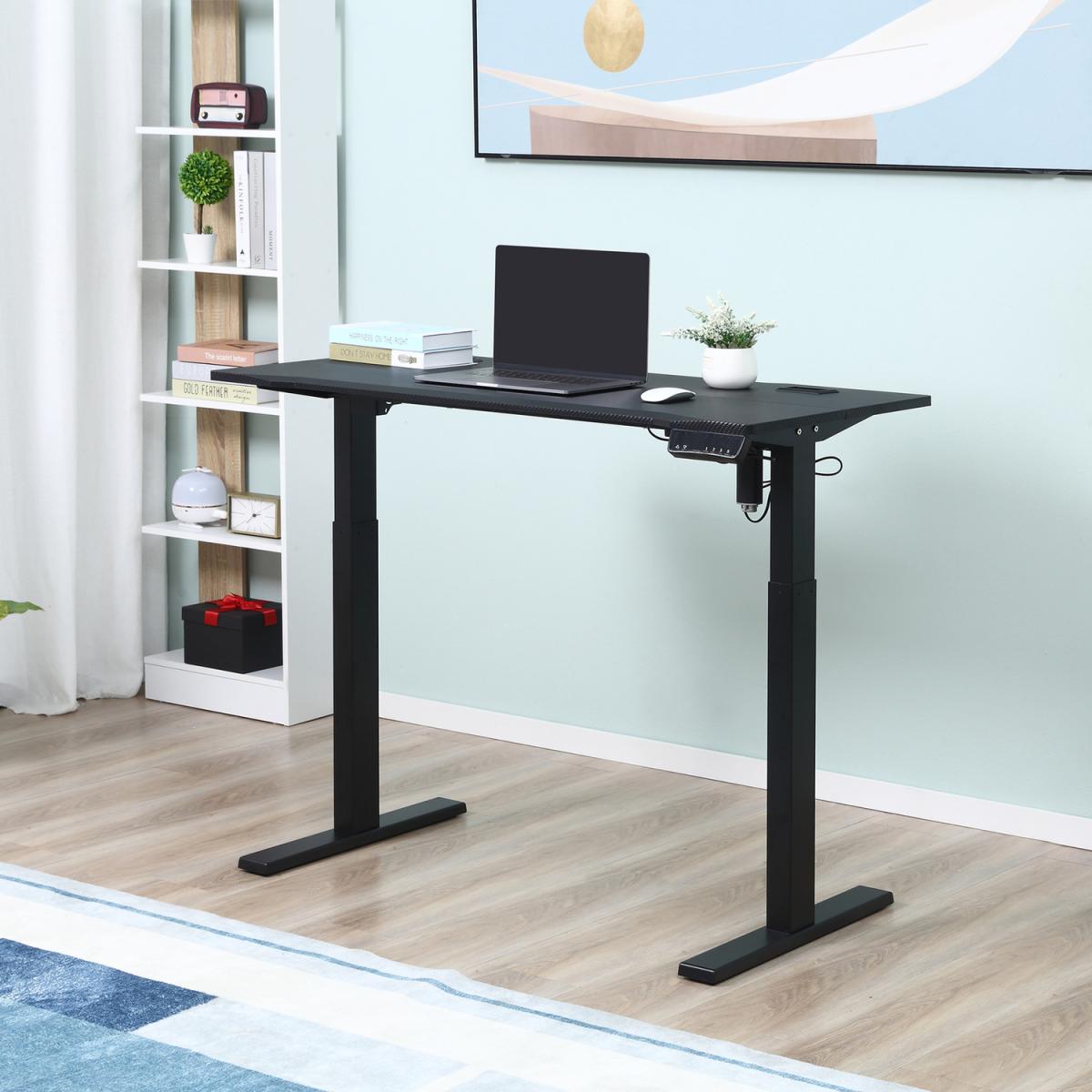 Electric Height Adjustable Stand Up Desk - Black – image 8