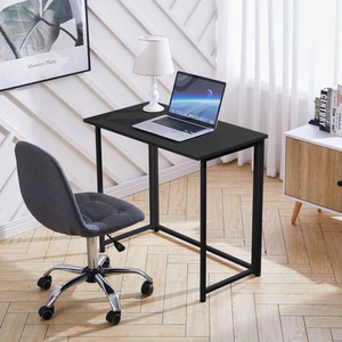 Folding Computer Table - Brown – image 8