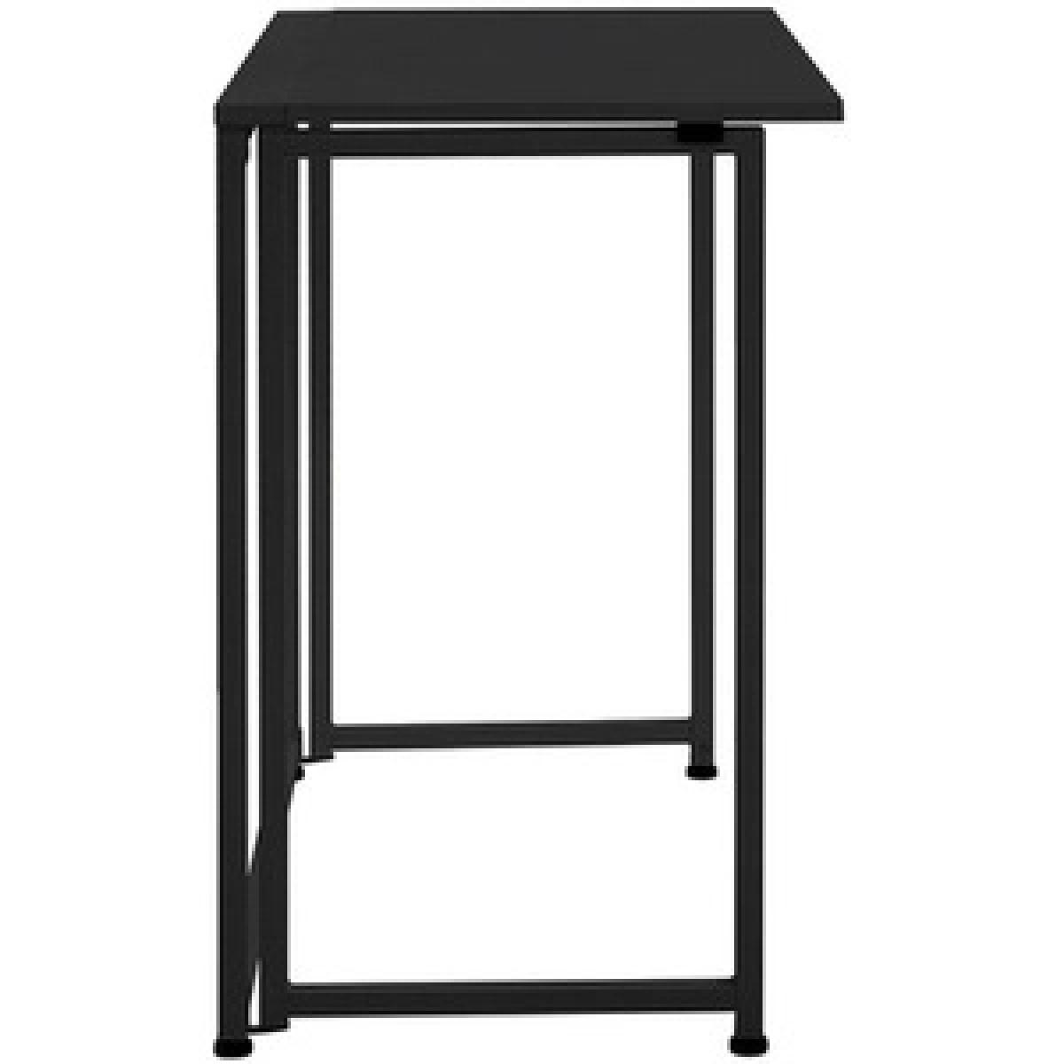 Folding Computer Table - Brown – image 10