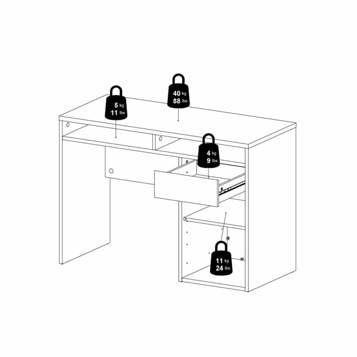 Function Plus 1 Door 1 Drawer - Jackson Hickory Oak – image 12