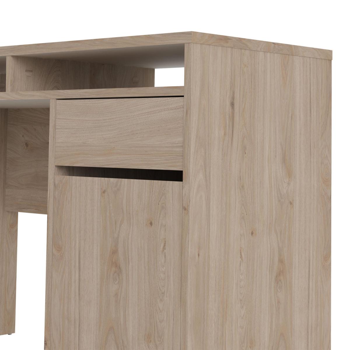 Function Plus 1 Door 1 Drawer - Jackson Hickory Oak – image 10