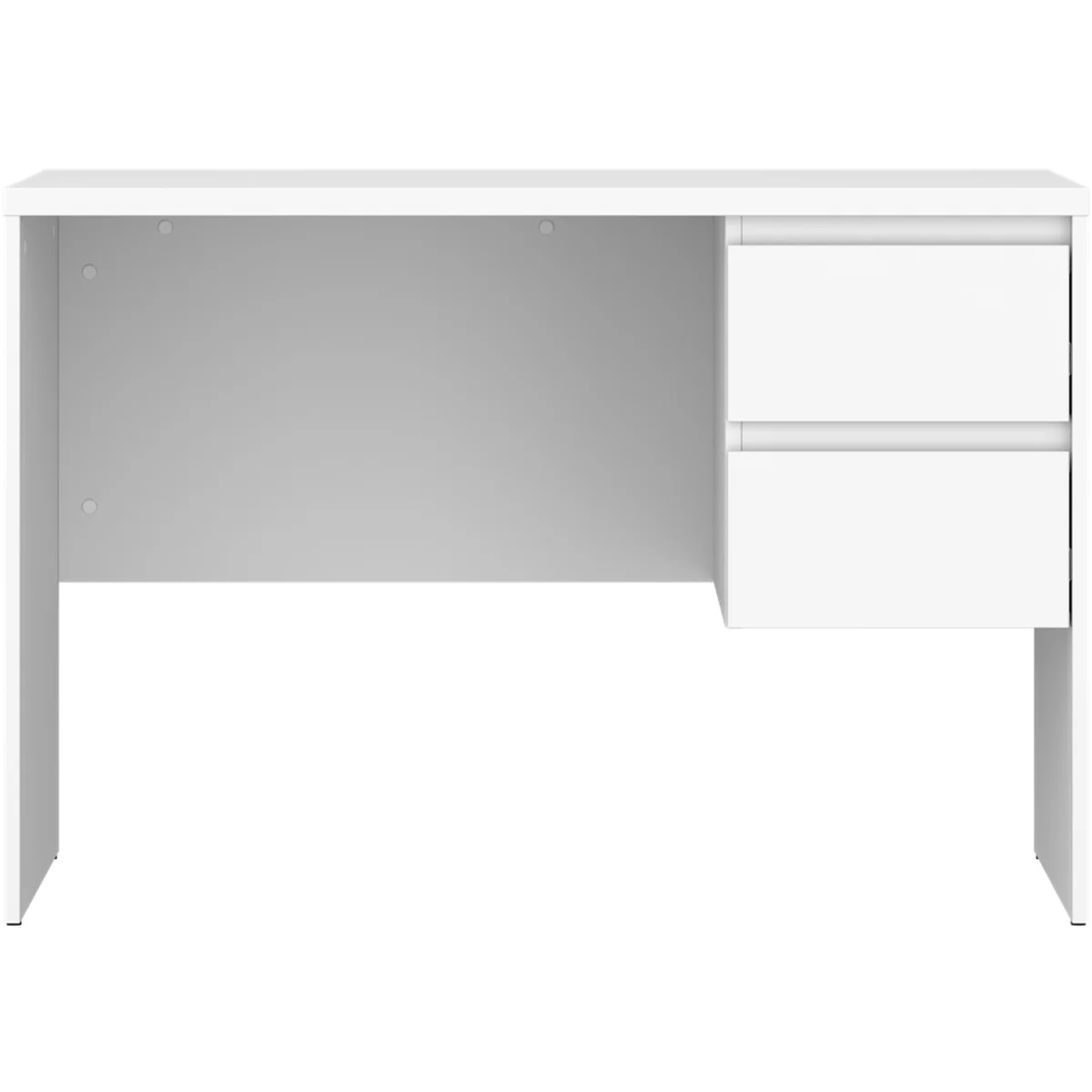 Fribo Desk 2 Drawer in Alpine White - Alpine White – image 4