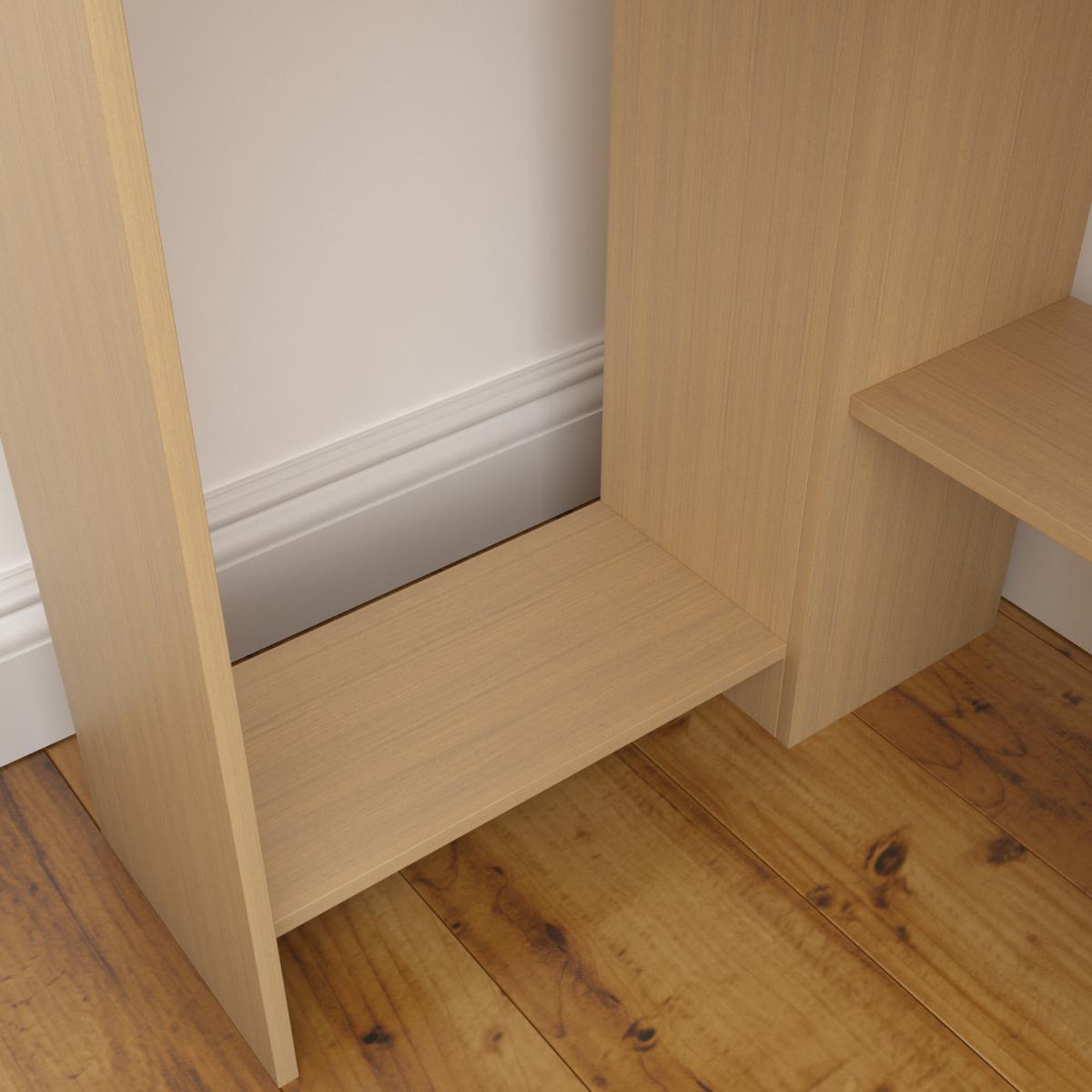 Hetton Corner Computer Desk - Walnut – image 14