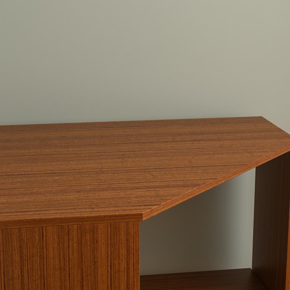 Hetton Corner Computer Desk - Walnut – image 15