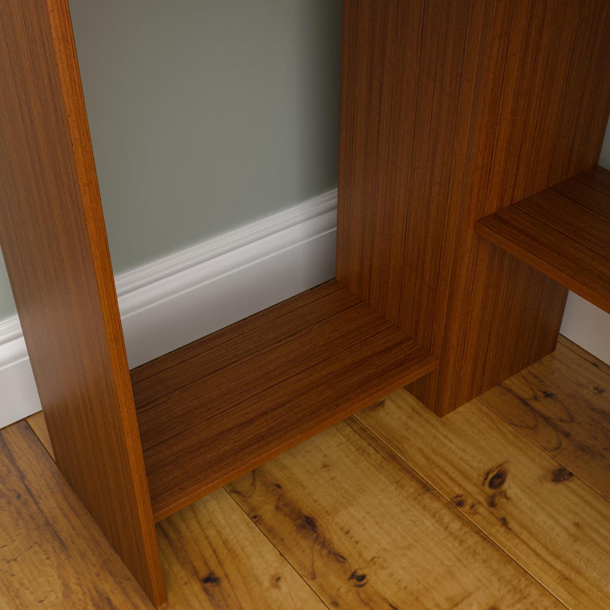 Hetton Corner Computer Desk - Walnut – image 17