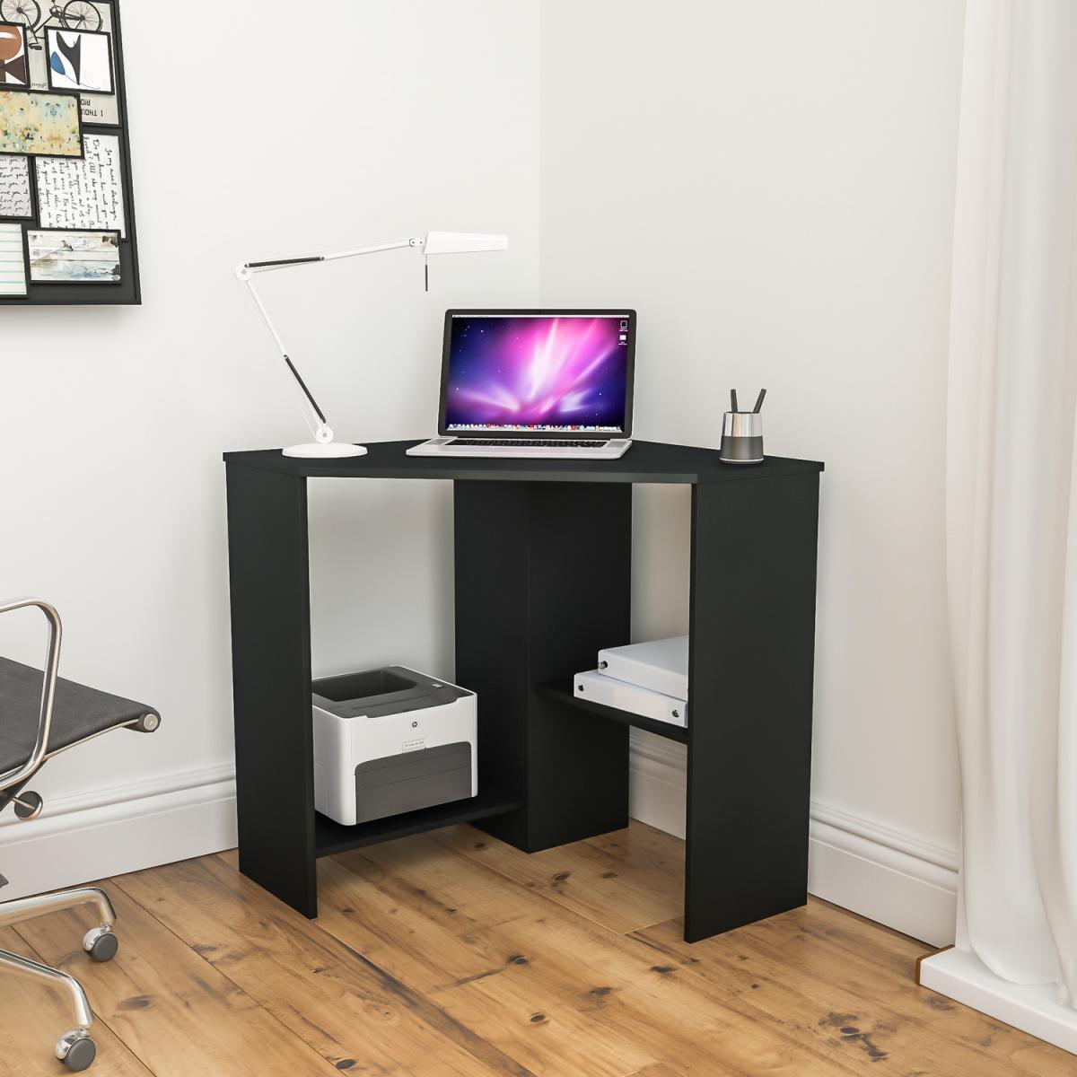 Hetton Corner Computer Desk - Walnut – image 7