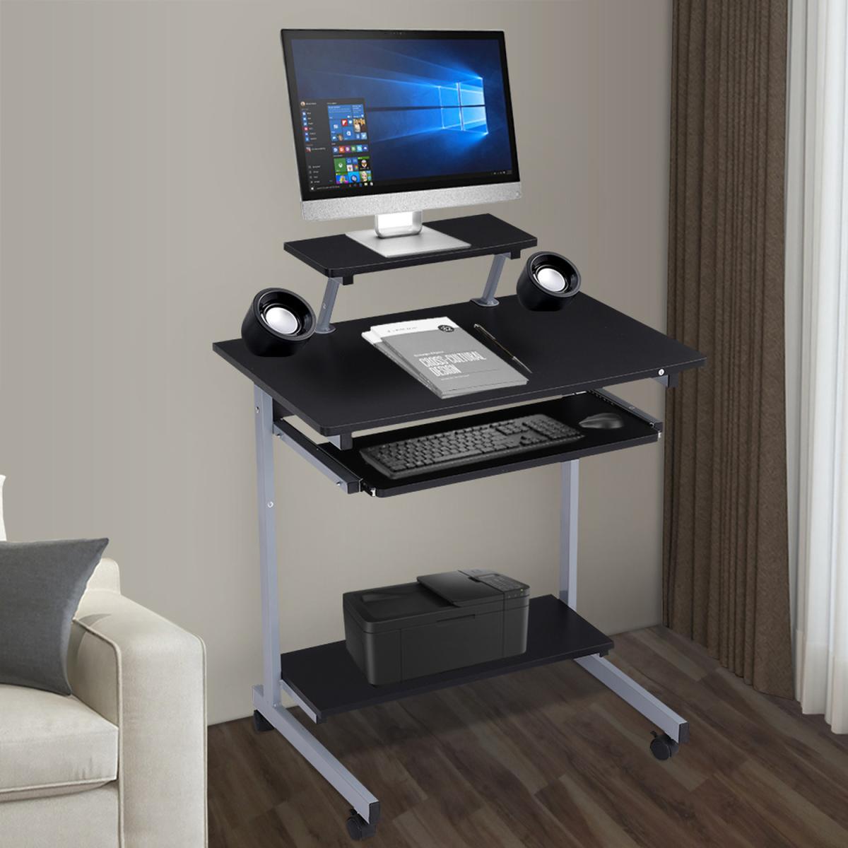 Modern Style Computer Desk - Black – image 11