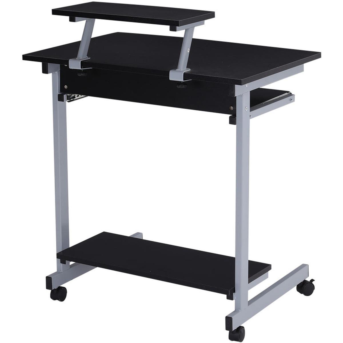 Modern Style Computer Desk - Black – image 6
