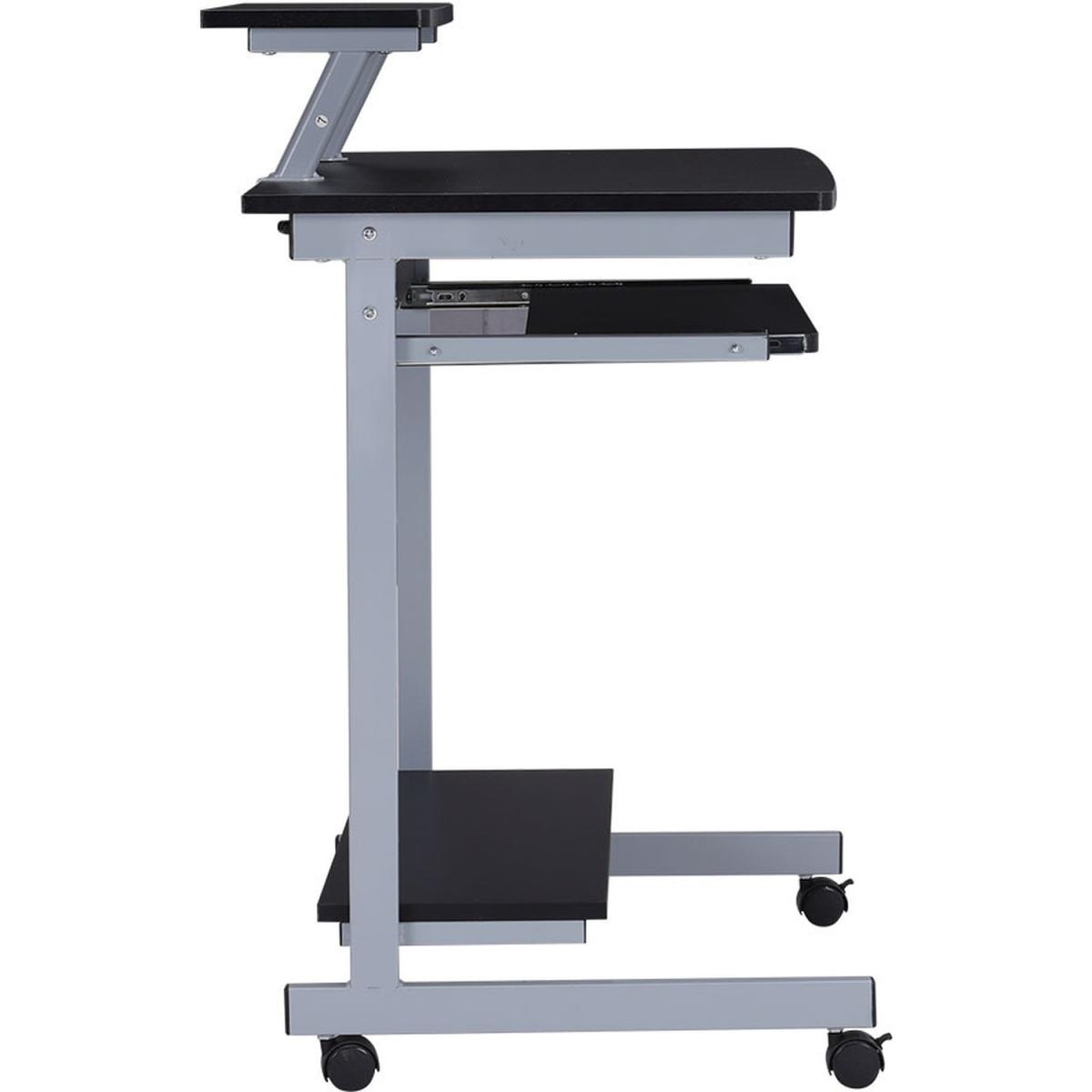 Modern Style Computer Desk - Black – image 7
