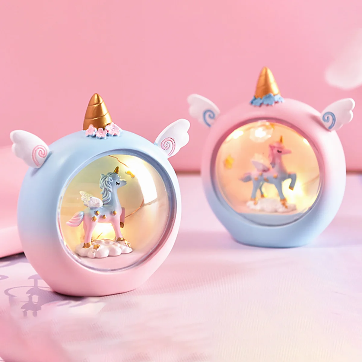 Magic Unicorn Desk Night Light - Pink – image 2
