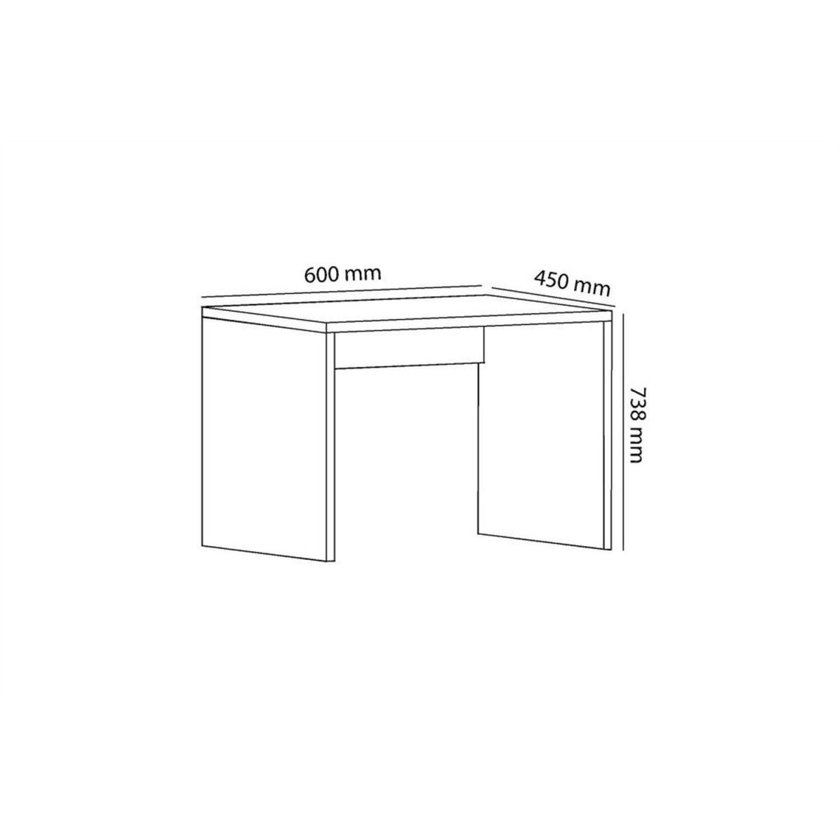 Safir Laptop Computer Desk - White – image 3