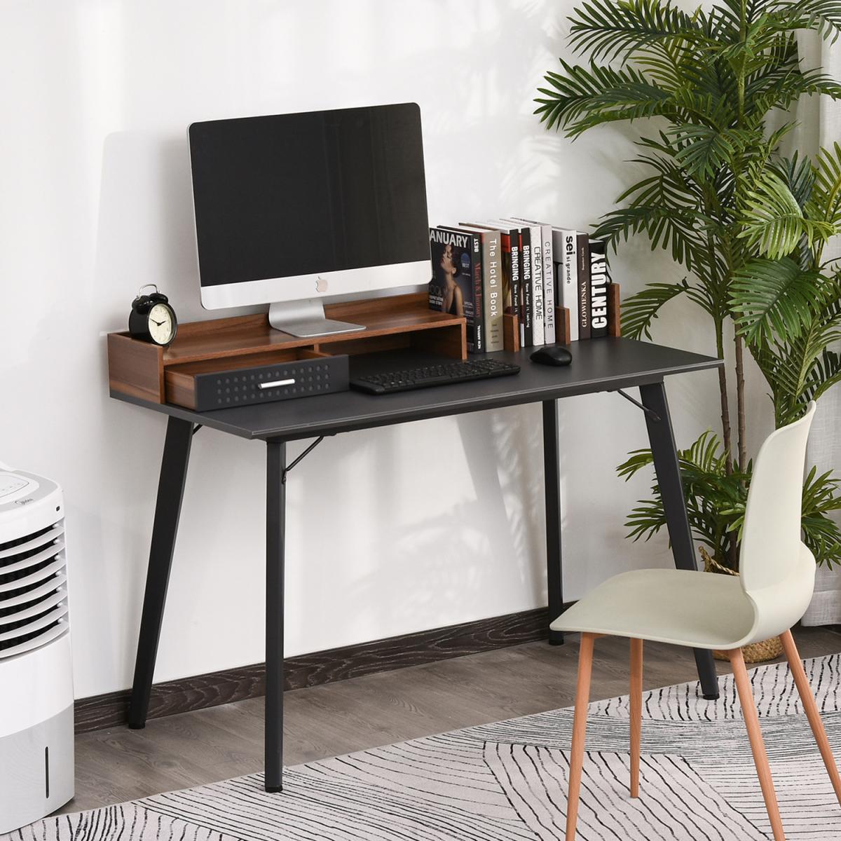 Built-In Storage Desk - White – image 2