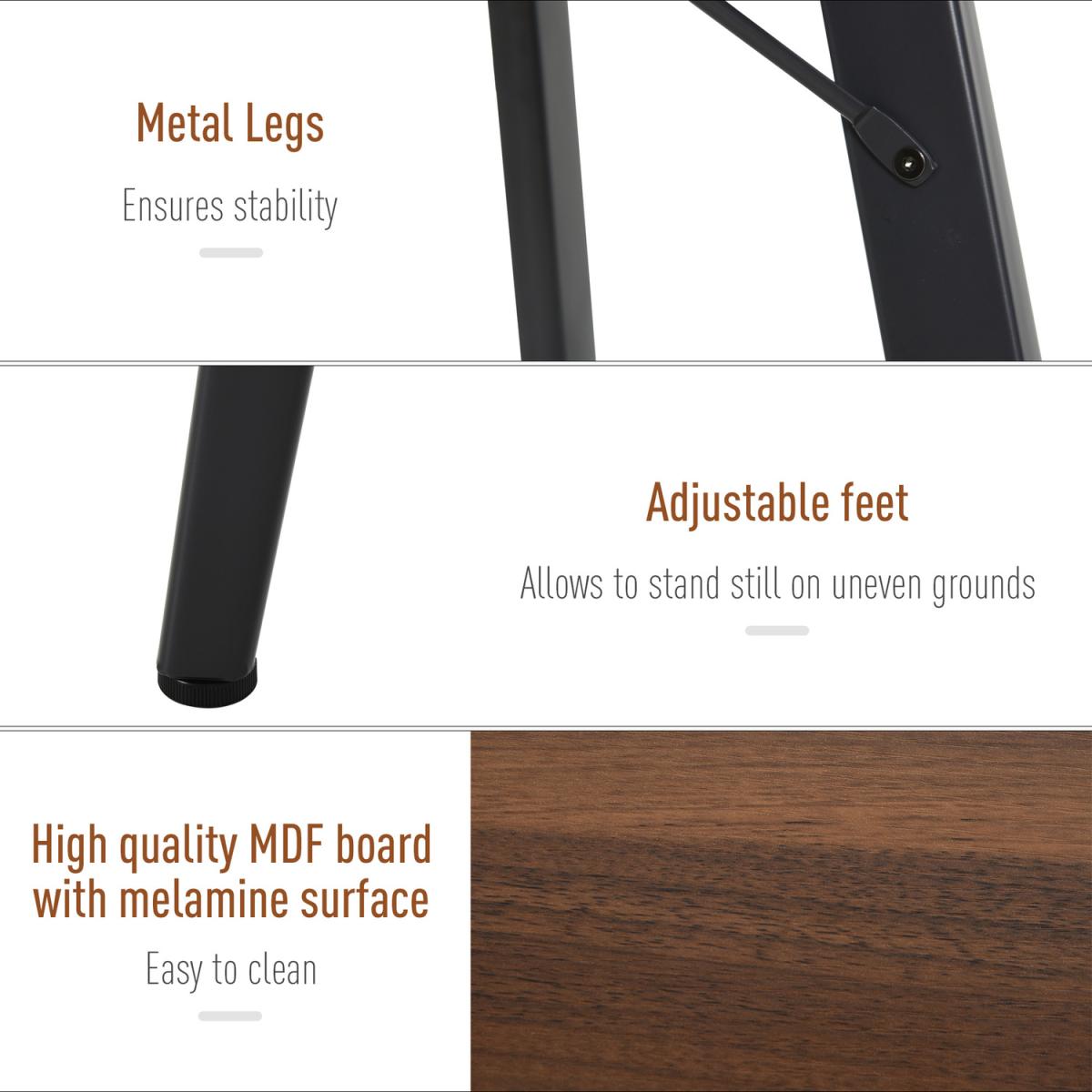 Built-In Storage Desk - White – image 4