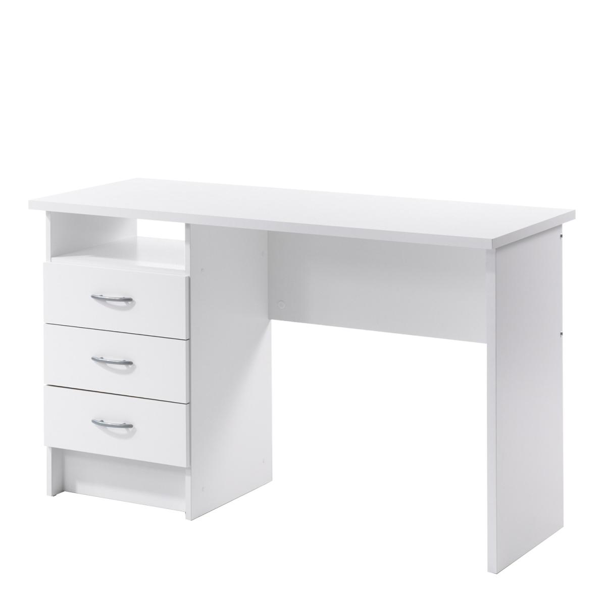 Focus Desk With Three Drawers - White – image 5