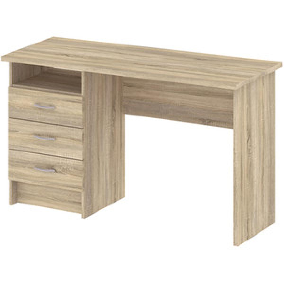 Focus Desk With Three Drawers - White – image 10